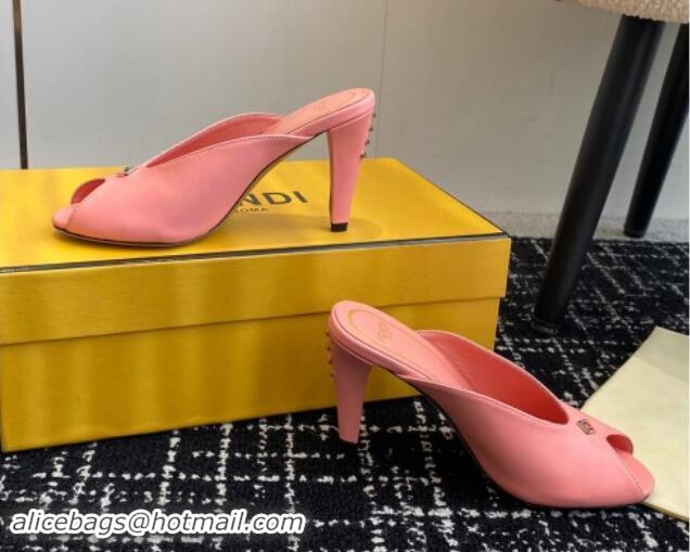 Purchase Fendi Feel Feel Heel Slides Sandal 9.5cm Pink 112092