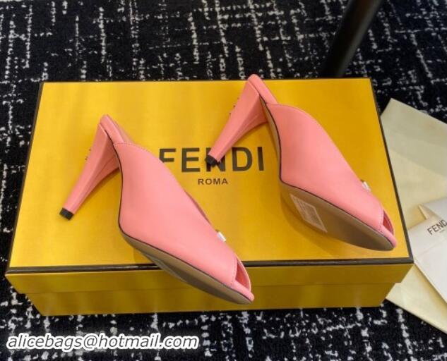 Purchase Fendi Feel Feel Heel Slides Sandal 9.5cm Pink 112092