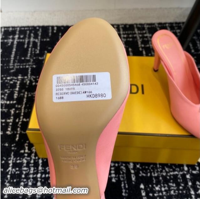 Purchase Fendi Feel Feel Heel Slides Sandal 9.5cm Pink 112092