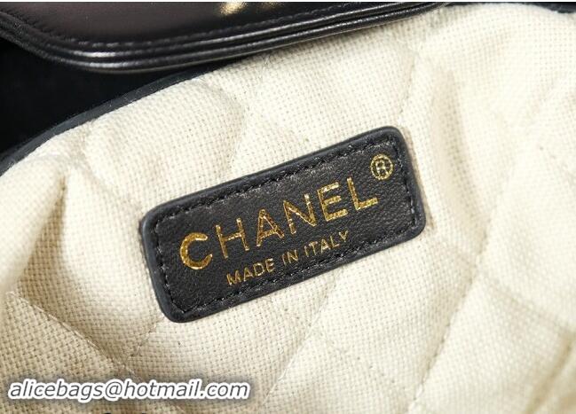 Grade Design Chanel Cotton Crochet Small Shopping bag AS5235 Beige 2024