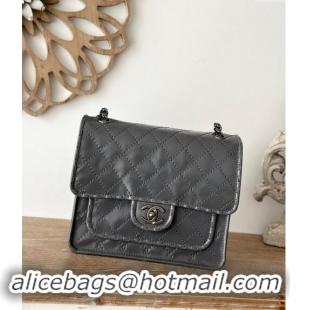 Trendy Design Chanel Vintage Calfskin Flap Bag AS2225 Grey 2024