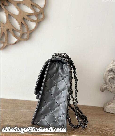 Trendy Design Chanel Vintage Calfskin Flap Bag AS2225 Grey 2024