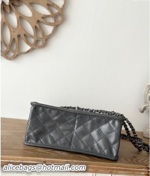 Trendy Design Chanel Vintage Calfskin Flap Bag AS2225 Grey 2024