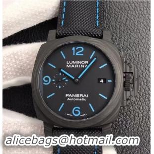 Top Grade Panerai Luminor Marina Dial 44mm Watch P01235 Black