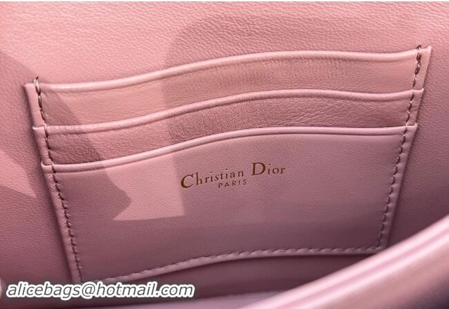 Top Quality Dior My Dior Mini Bag in Cannage Lambskin with Pearl 0980 Aged Pink