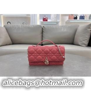 Classic Discount Dior My Dior Mini Bag in Cannage Lambskin with Pearl 0980 Light Pink