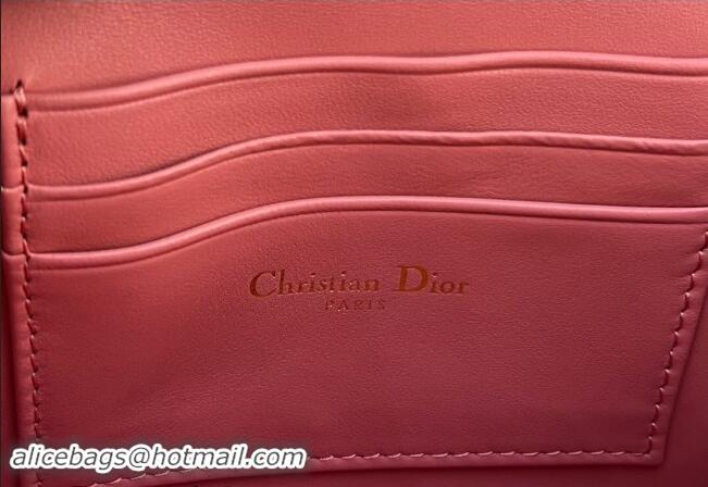 Classic Discount Dior My Dior Mini Bag in Cannage Lambskin with Pearl 0980 Light Pink