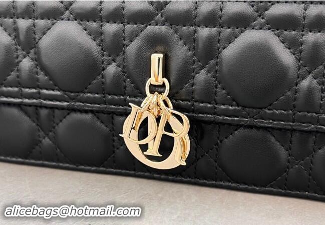 Buy New Cheap Dior My Dior Top Handle Bag in Cannage Lambskin 0997 Black 2024