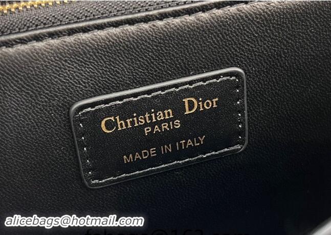 Buy New Cheap Dior My Dior Top Handle Bag in Cannage Lambskin 0997 Black 2024