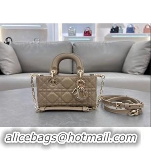 Promotional Dior Micro Lady D-Joy Bag in Cannage Lambskin S0910 Biscuits Beige 2024