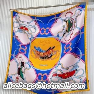 Famous Brand Hermes Springs Remix Sqaure Scarf 90x90cm 3165 Yellow 2024