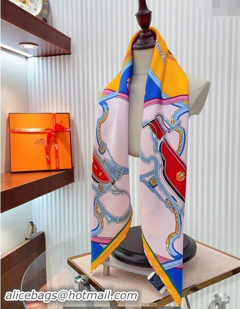 Famous Brand Hermes Springs Remix Sqaure Scarf 90x90cm 3165 Yellow 2024