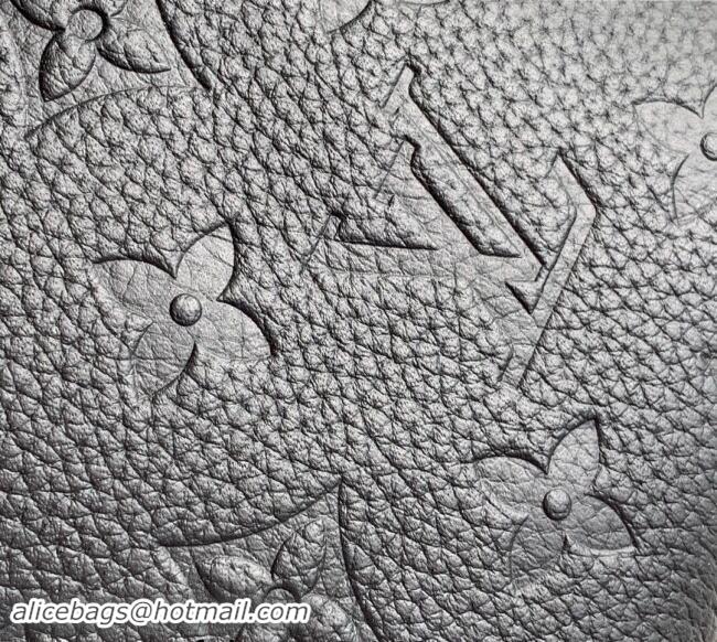 Top Grade Louis Vuitton Cosmetic Pouch in Monogram Leather M47515 Black