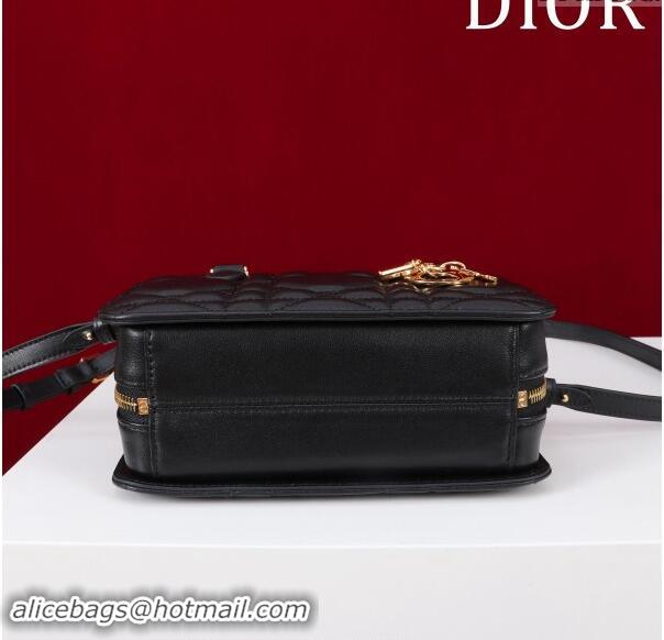 Buy Cheap Dior 30 Montaigne Doctor Top Handle Bag in Macrocannage Calfskin 3302 Black 2024