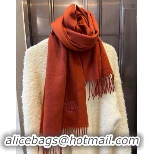 Most Popular Hermes Cashmere Long Scarf 30x180cm 1021001 Red 2024