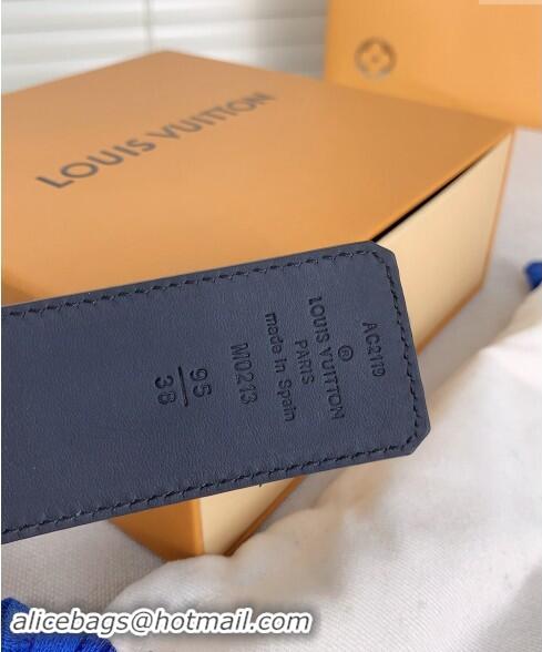 ​Discount Design Louis Vuitton Mens Belt 4cm with LV Buckle Damier Leather 0510 2024