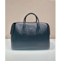 Top Grade Prada Leather Travel Bag 2VC035 Black 2024