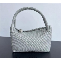 Super Quality Bottega Veneta Tosca Shoulder Bag with Gold-Tone Ball 716974 Agate Grey 2024