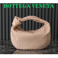 Affordable Price Bottega Veneta Teen Jodie Hobo Bag in Intrecciato Leather 690225 Nude Pink 2024