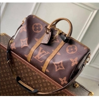 Spot Bulk Louis Vuitton Keepall Bandouliere 45 Travel Bag in Monogram Giant and Reverse canvas M47211 2024