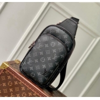 Market Sells Louis Vuitton Mens Avenue Slingbag PM Bag in Black Monogram Eclipse Canvas M47137 2024