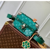 Top Quality Louis Vuitton Soul Trunk Mini Bag in Green Monogram Heritage Canvas M12686 2024