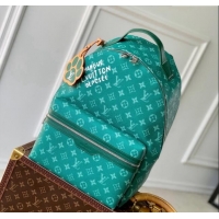 Famous Brand Louis Vuitton Discovery Backpack PM Bag in Green Monogram Heritage Canvas M12780 2024