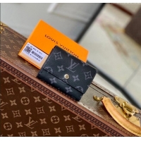 Best Price Louis Vuitton Victor Wallet in Black Monogram Eclipse Canvas M12598 2024