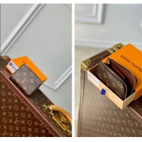 Big Discount Louis Vuitton Noa Compact Wallet in Monogram Canvas M83476 Armagnac Brown 2024