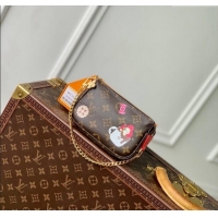 Buy Cheap Louis Vuitton Mini Pochette Accessoires Bag in Vivienne Print Monogram Canvas M12205 2024 Candy Factory Collec