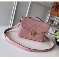 Best Product Louis Vuitton Pochette Métis Monogram Embossed Leather Bag M41485 Pink 2024