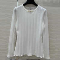 Most Popular Chanel Fringe 1108 White Top 2024