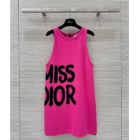 ​Trendy Design Dior Miss Dior Vest Dress 8037 Pink 2024