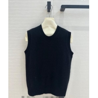 Well Crafted Dior Knit Vest 1108 Black 2024