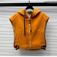 Most Popular Louis Vuitton Vest 1108 Orange 2024