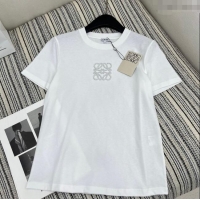 ​Well Crafted Loewe Logo T-Shirt 1108 White 2024