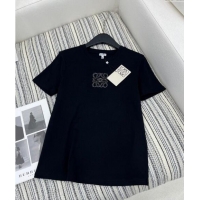 Trendy Design Loewe Logo T-Shirt 1108 Black 2024