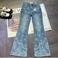 Top Quality Loewe Denim Jeans Pants 110801 Blue 2024