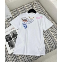 ​Most Popular Louis Vuitton T-Shirt 1108 White 2024