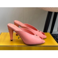 Purchase Fendi Feel Feel Heel Slides Sandal 9.5cm Pink 112092