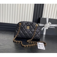 Well Crafted Chanel Grained Shiny Calfskin Medium Bowling bag AS5138 2024