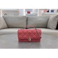 Classic Discount Dior My Dior Mini Bag in Cannage Lambskin with Pearl 0980 Light Pink