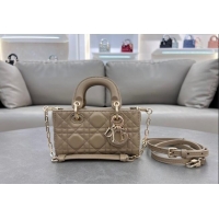 Promotional Dior Micro Lady D-Joy Bag in Cannage Lambskin S0910 Biscuits Beige 2024