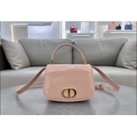 Buy Fashionable Dior Medium 30 Montaigne Avenue Top Handle Bag in Patent Calfskin 6531 Light Pink 2024