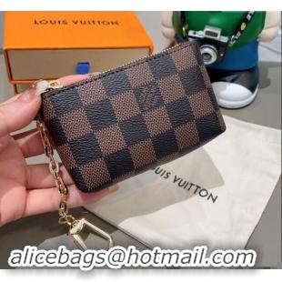 Super Quality Louis Vuitton Damier Ebene Key Pouch 1129 2024