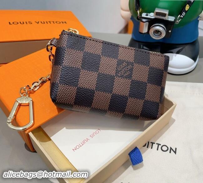 Super Quality Louis Vuitton Damier Ebene Key Pouch 1129 2024