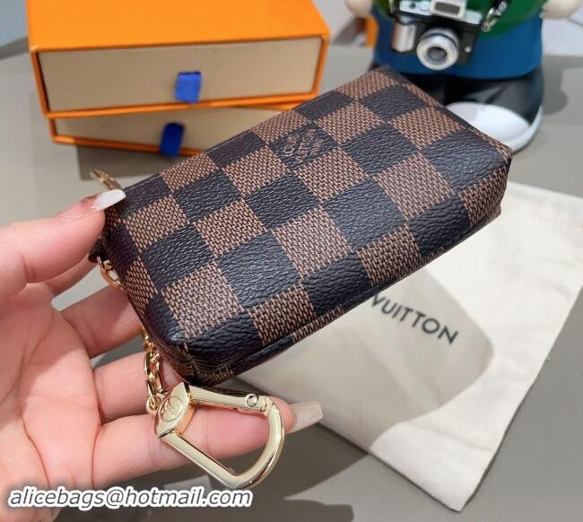 Super Quality Louis Vuitton Damier Ebene Key Pouch 1129 2024