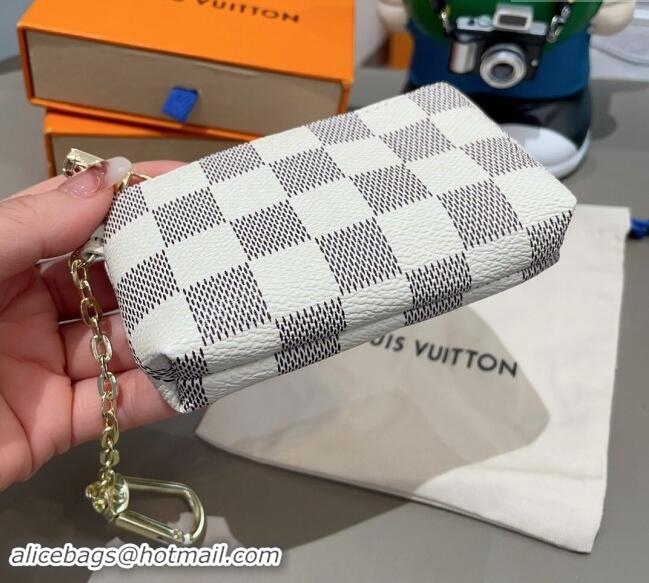  Free Shipping Louis Vuitton Damier Azur Key Pouch 1129 2024