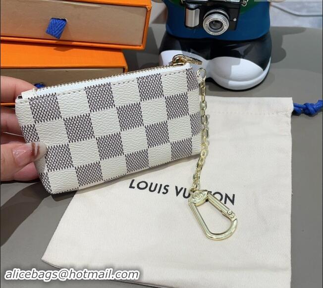  Free Shipping Louis Vuitton Damier Azur Key Pouch 1129 2024