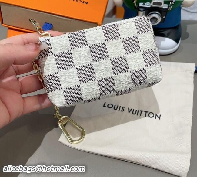  Free Shipping Louis Vuitton Damier Azur Key Pouch 1129 2024